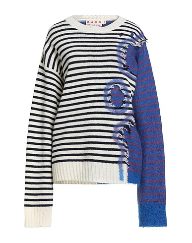 MARNI Sweater Ivory 100% Virgin Wool, Mohair wool