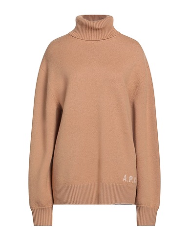 A.P.C. Polo neck Camel 100% Wool