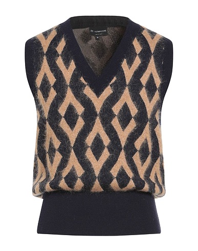 EMPORIO ARMANI Jersey Azul marino 61% Lana Virgen, 19% Poliamida, 10% Lana de alpaca, 10% Lana mohair