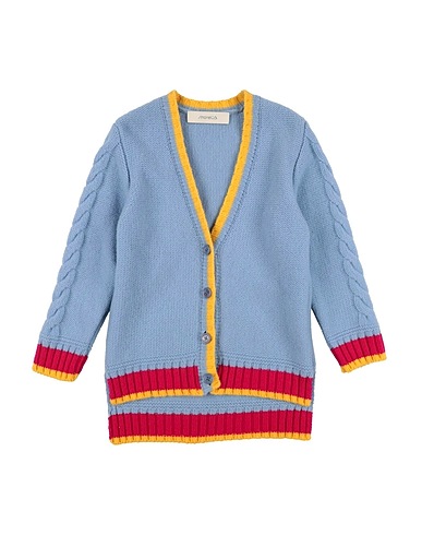 SIMONETTA Cardigan Light blue 100% Wool