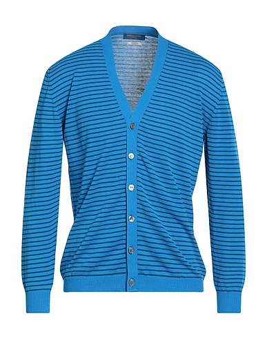 DANIELE FIESOLI Cardigan Azure 100% Cotton