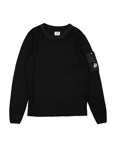 C.P. COMPANY UNDERSIXTEEN Jumper Black 100% Wool