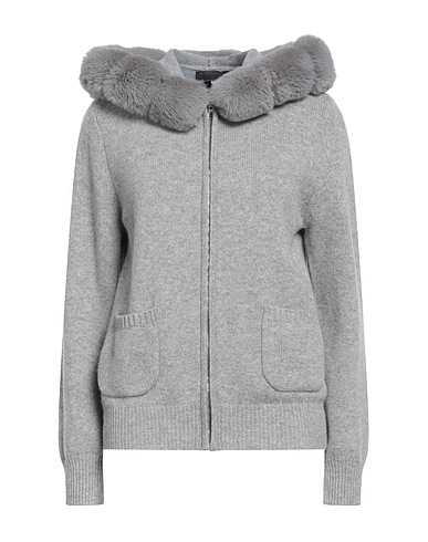 M& Paris Cardigan Light grey 100% Cashmere