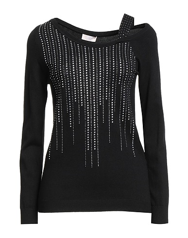 LIU •JO Sweater BETTER Black 80% Viscose, 20% Polyamide