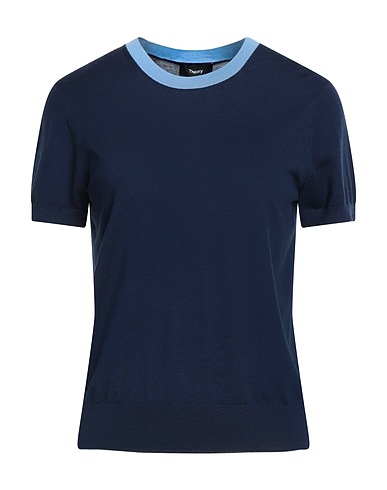THEORY Jumper Navy blue 95% Wool, 5% Other Fibres