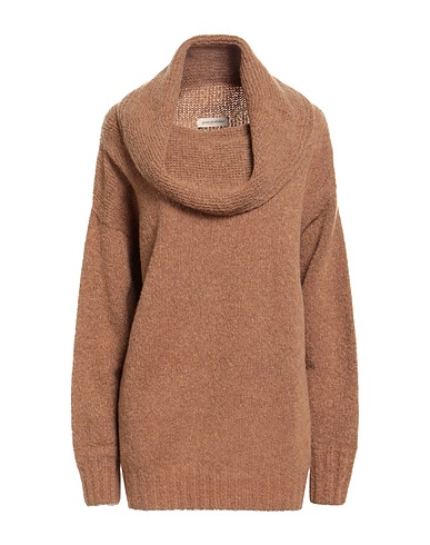 GENTRYPORTOFINO Jumper Camel 80% Virgin Wool, 20% Polyamide