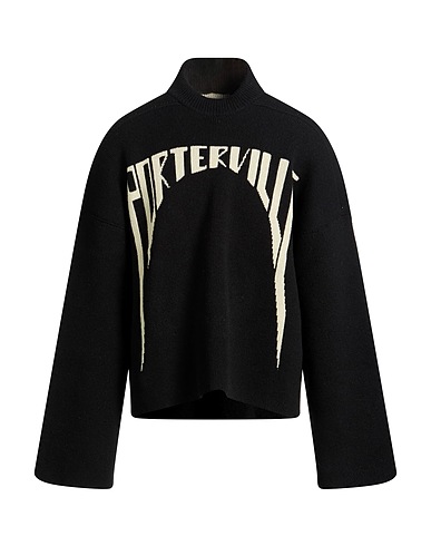 RICK OWENS Sweater Black 100% Virgin Wool