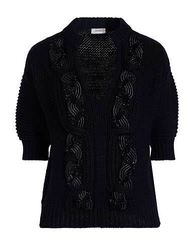 AGNONA Kaschmirpullover  Schwarz 100% Kaschmir