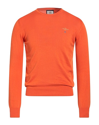 AERONAUTICA MILITARE Sweater Orange 100% Cotton
