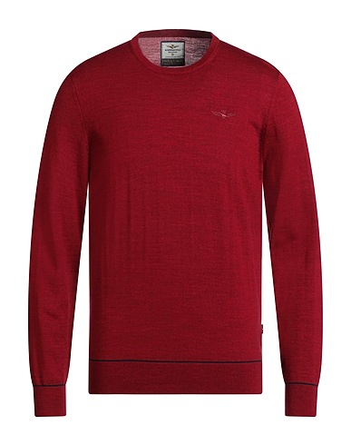 AERONAUTICA MILITARE Pullover Rot 50% Wolle, 50% Acryl