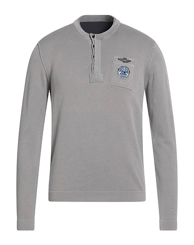 AERONAUTICA MILITARE Pullover Grigio 100% Cotone