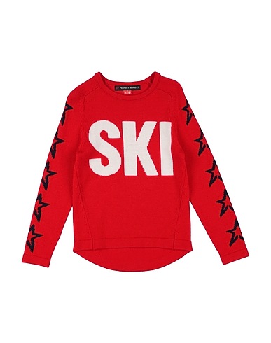 PERFECT MOMENT Jumper Red 100% Merino Wool