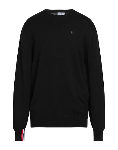 CONTE OF FLORENCE Jumper Black 95% Cotton, 5% Cashmere