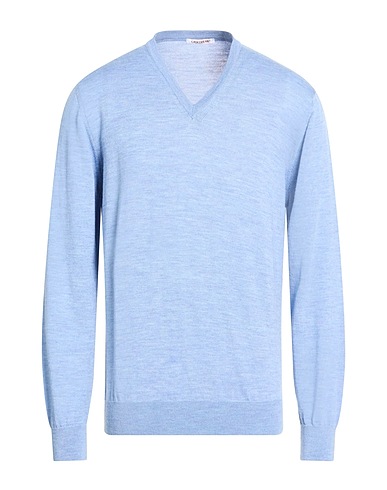 GIOFERRARI Pullover Blu chiaro 100% Lana Merino