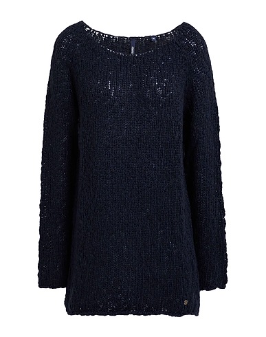 WOOLRICH Pullover Blu notte 34% Acrilico, 32% Lana di alpaca, 22% Poliammide, 12% Lana