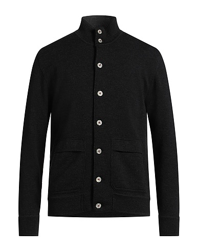 H953 Ζακέτα Γκρι ανθρακί 100% Βαμβάκι