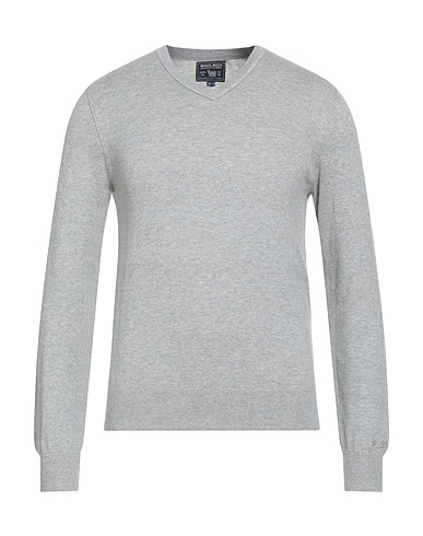 WOOLRICH Jumper Light grey 100% Cotton