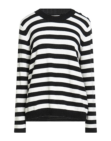 VICOLO Jumper Black 40% Viscose, 30% Polyamide, 25% Wool, 5% Cashmere