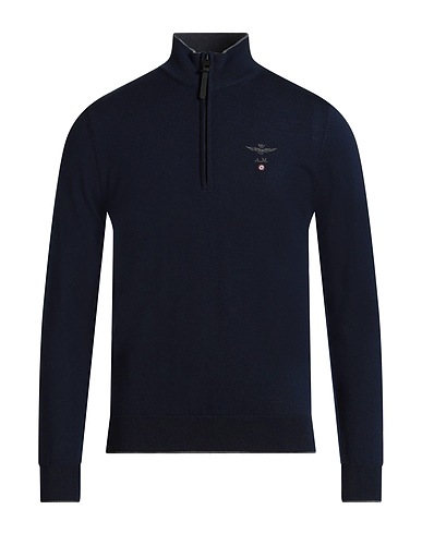 AERONAUTICA MILITARE Sweater Navy 100% Wool