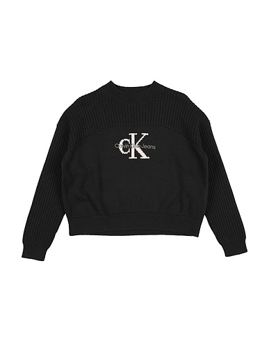 CALVIN KLEIN JEANS Sweater Black 100% Cotton
