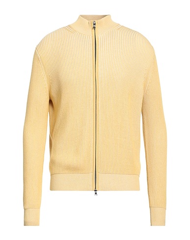 BALLANTYNE Cardigan Yellow 100% Cotton