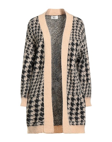 VICOLO Cardigan Beige 47% Acrylic, 27% Mohair wool, 26% Nylon
