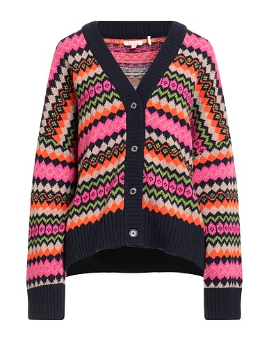 BARBOUR Cardigan Fuchsia 45% Wool, 44% Cotton, 11% Polyamide