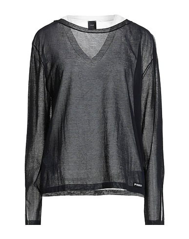 PINKO Jumper Black 85% Cotton, 15% Nylon