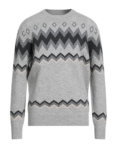 BARBOUR Jumper Light grey 100% Wool