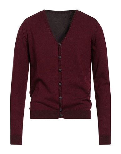 DIKTAT Cardigan Burgundy 58% Viscose, 22% Wool, 20% Nylon