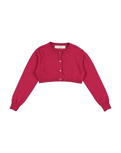 SIMONETTA Cardigan Magenta 100% Cashmere