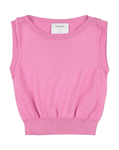SIMONETTA Sleeveless sweater LUISA BECCARIA PER SIMONETTA 85% Cotton, 15% Cashmere
