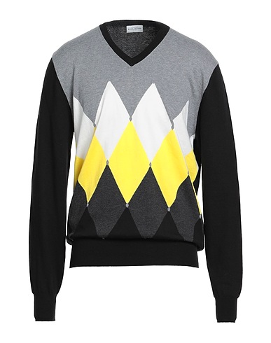BALLANTYNE Jumper Black 85% Cotton, 15% Cashmere