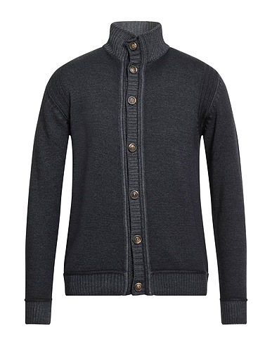 ABKOST Cardigan Charcoal 100% Virgin Wool