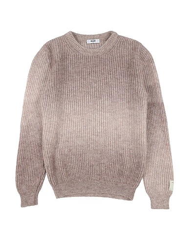 MSGM Sweater Taupe 32% Polyamide, 30% Polyacrylic, 28% Alpaca wool, 10% Wool