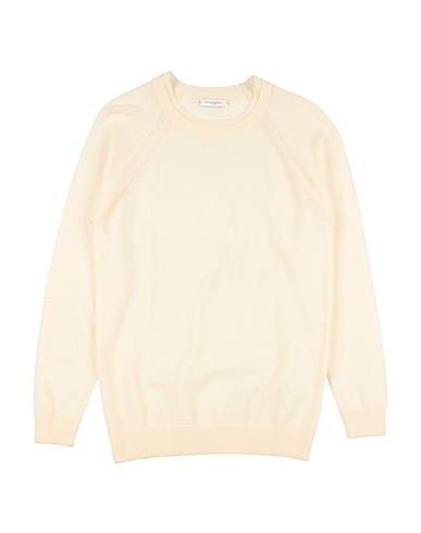 PAOLO PECORA Jumper Ivory 100% Merino Wool