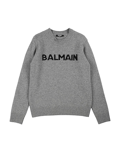 BALMAIN Jumper Grey 70% Wool, 30% Cashmere