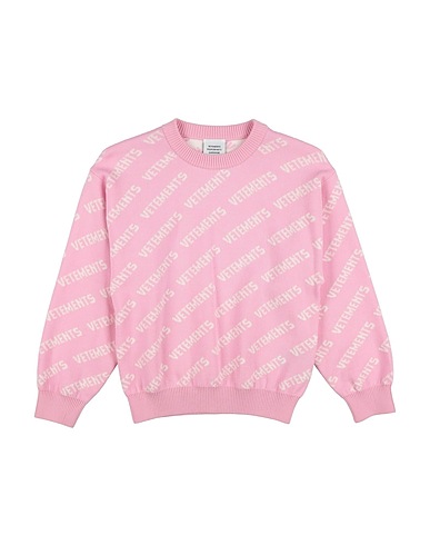 VETEMENTS Jumper Pink 97% Merino Wool, 2% Nylon, 1% Polyamide