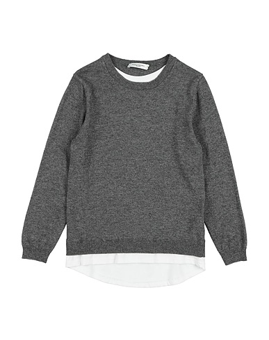 PAOLO PECORA Pullover Grau 33% Viskose, 23% Polyamid, 20% Baumwolle, 20% Wolle, 4% Kaschmir