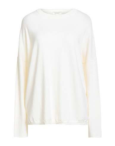 CROSSLEY Pullover Elfenbein 100% Schurwolle