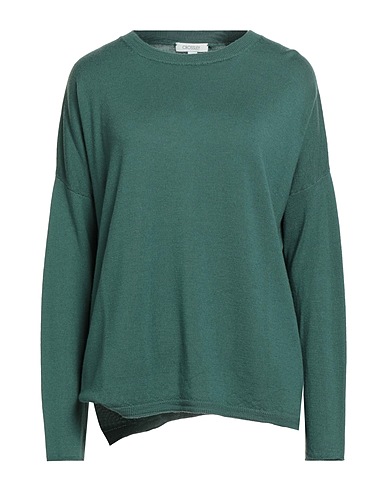 CROSSLEY Jumper Emerald green 100% Virgin Wool