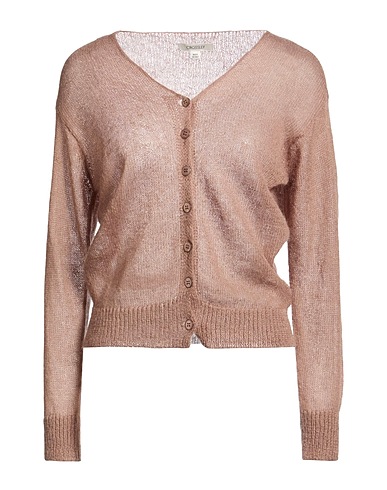 CROSSLEY Cardigan Light brown 50% Mohair wool, 32% Polyamide, 18% Virgin Wool