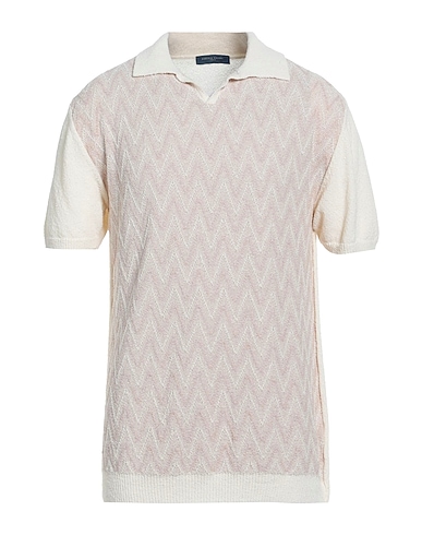 DANIELE FIESOLI Jumper Light brown 74% Organic cotton, 26% Polyamide