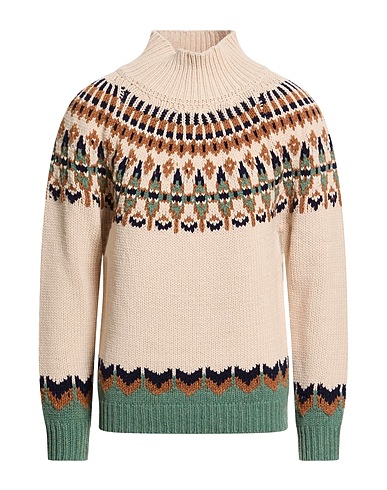 DONDUP Μπλούζα ζιβάγκο Μπεζ 60% Μαλλί, 40% Ακρυλικό