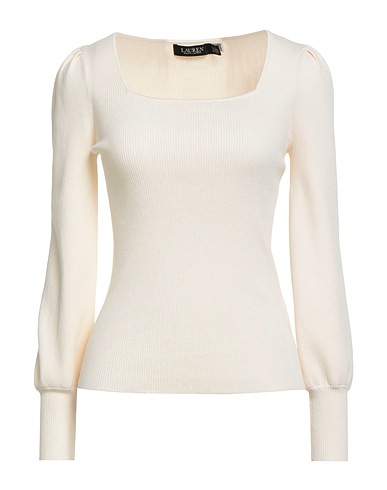 LAUREN RALPH LAUREN Jumper Ivory 51% Cotton, 31% Modal, 18% Nylon