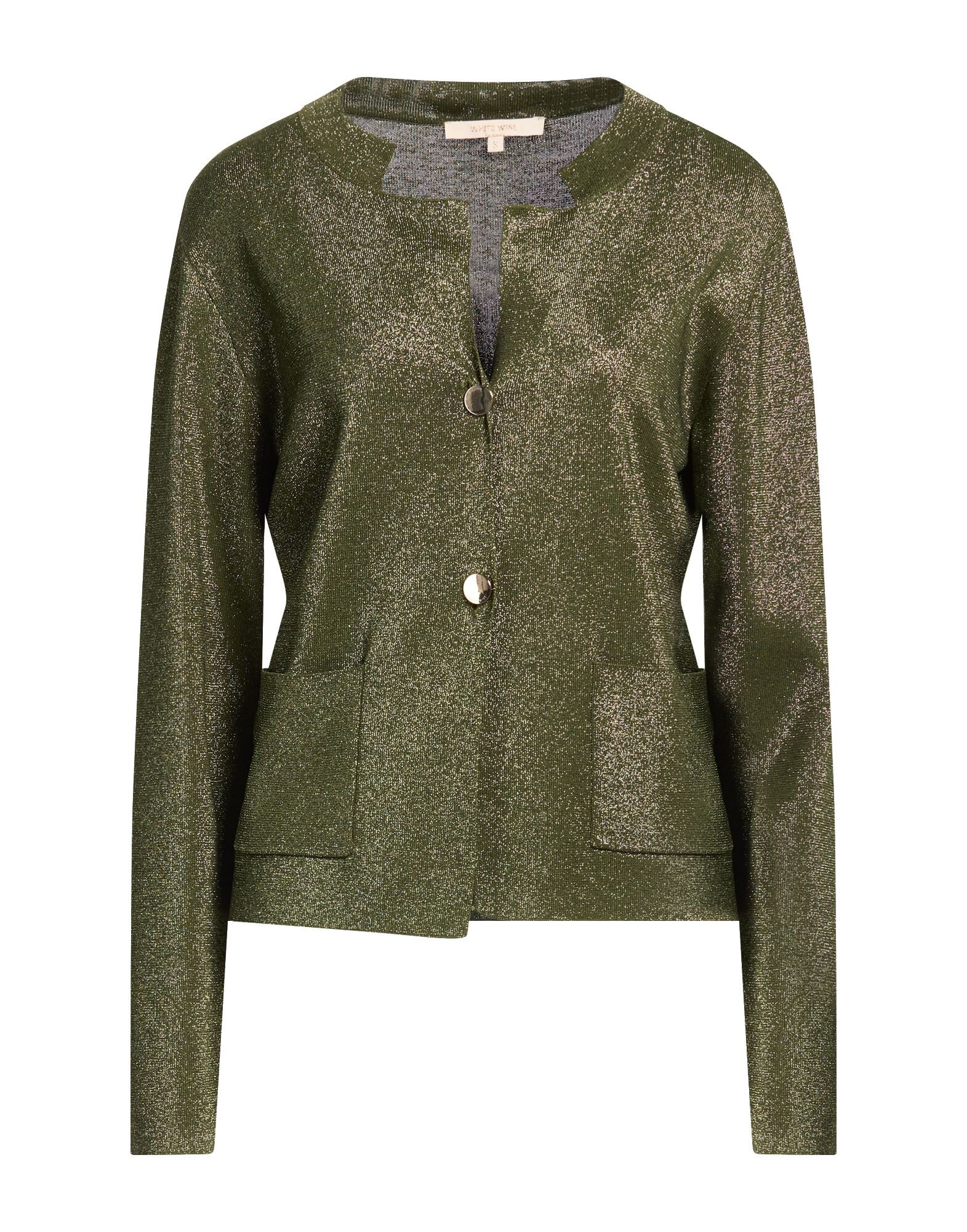 WHITE WISE - Strickjacken