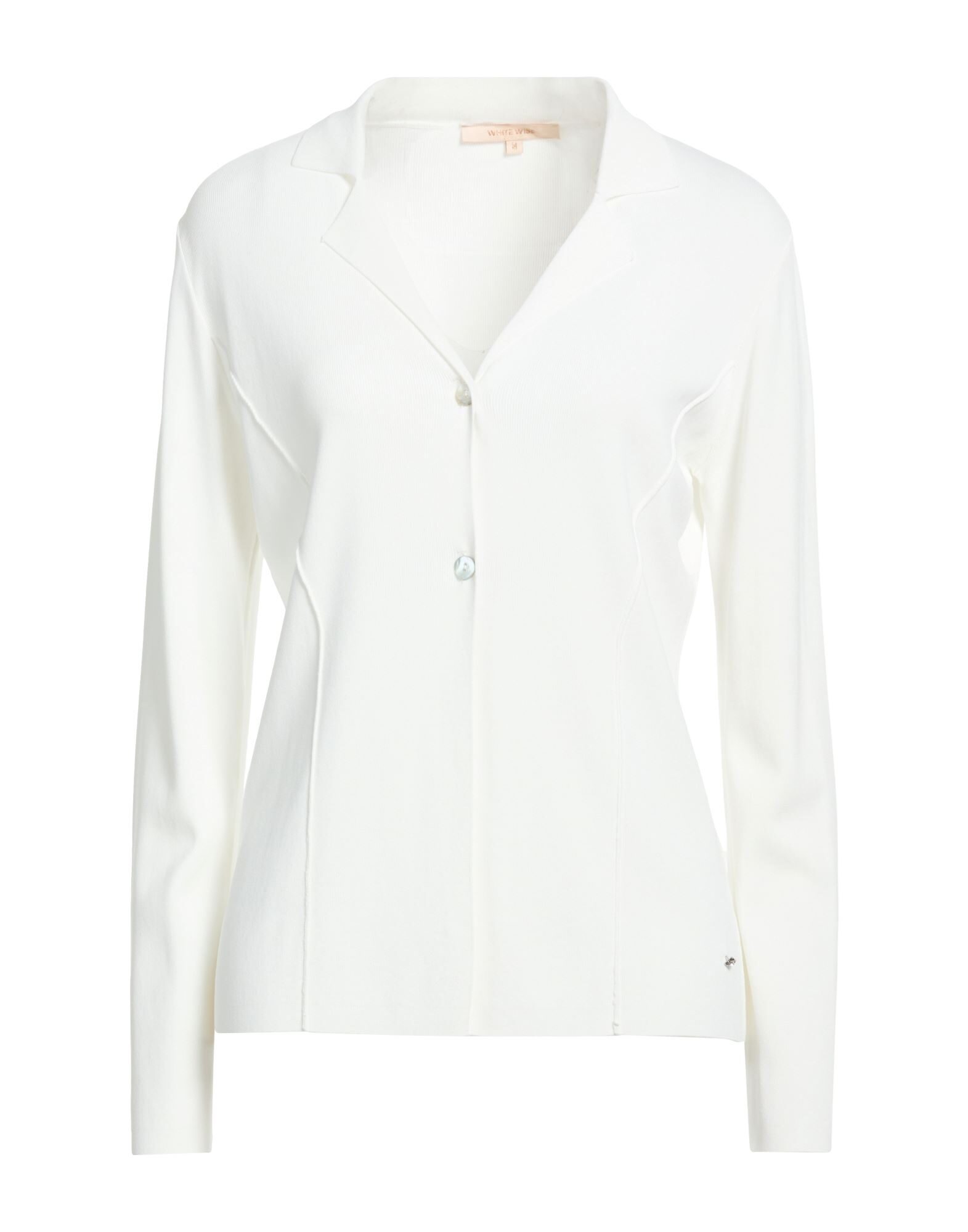 WHITE WISE - Strickjacken