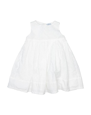 LE NOUVEAU NE' Vestito Baby  Bianco 100% Cotone