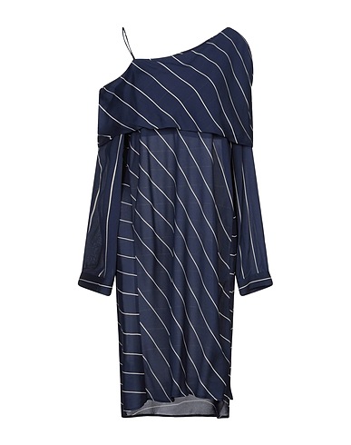 LIVIANA CONTI Midi dress Midnight blue 100% Viscose