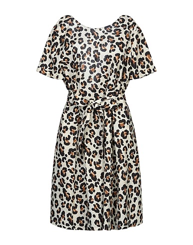 JUCCA Midi dress Ivory 100% Cotton